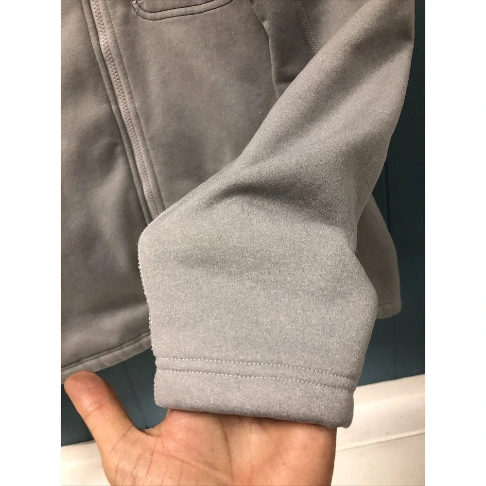 Gray Mens The North Face Skyline Fleece Full Zip Jacket Coat Size L Large‎